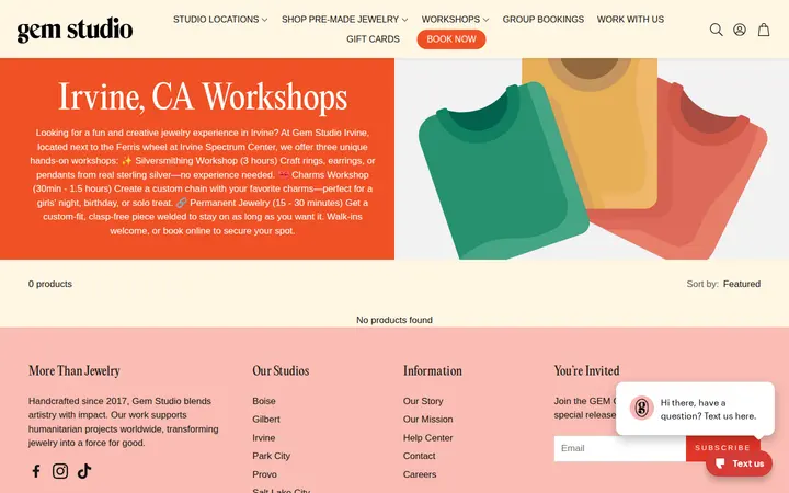 /collections/irvine-ca-workshops — Gem Studio - Waikiki