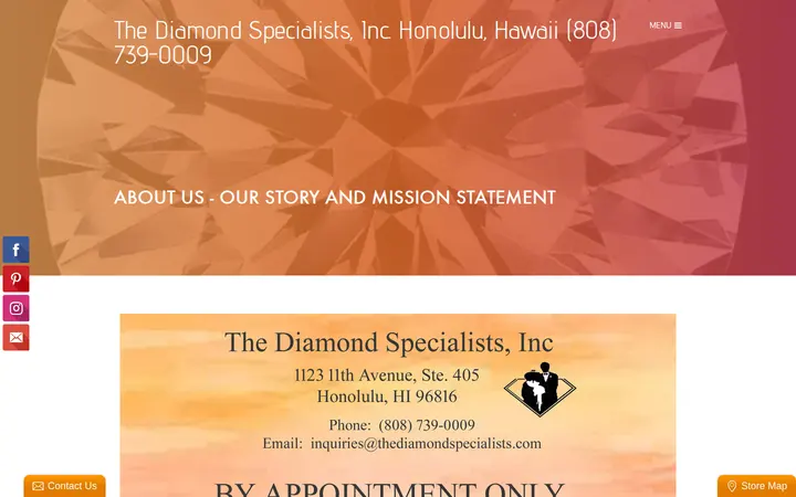 /about-us.html — The Diamond Specialists