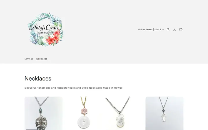 /collections/necklaces — Abbys Crafts