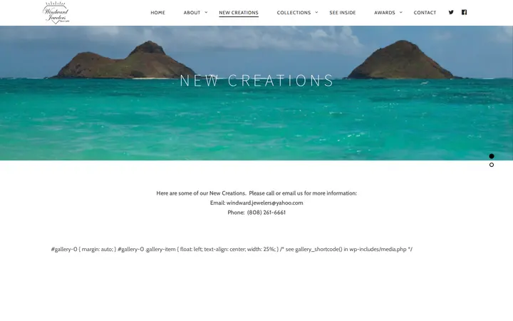 /new-creations — Windward Jewelers