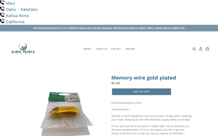 /collections/gold-plated-jewelry/products/memory-wire-gold-plated — Schwartz Inc