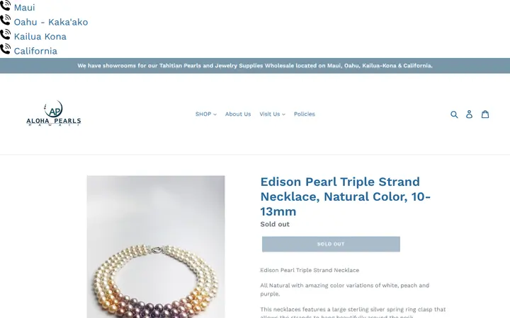 /collections/freshwater-pearl-jewelry/products/edison-pearl-triple-strand-necklace-natural-color-10-13mm — Schwartz Inc