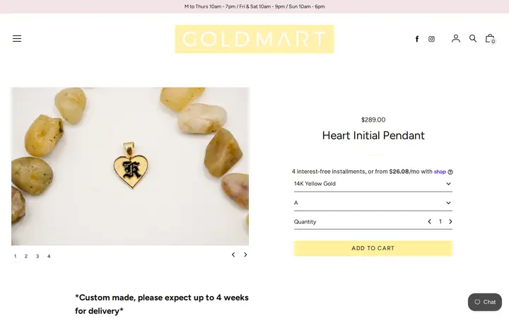 /collections/14k-exclusives/products/heart-initial-pendant — Windward Gold Mart