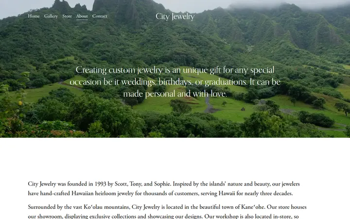 /about — City Jewelry