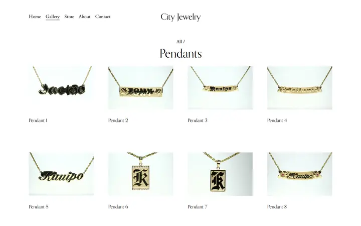 /gallery/pendants — City Jewelry