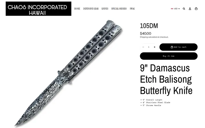 /products/105dm — Chaos Incorporated