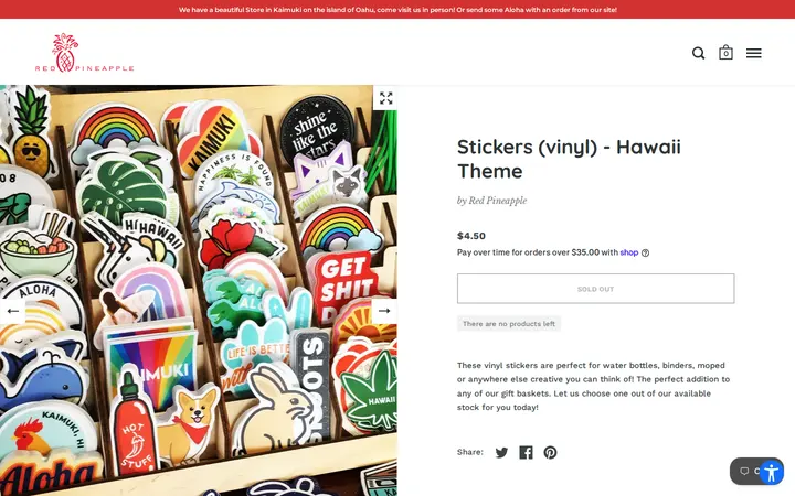 /collections/great-gifts-for-guys/products/stickers — Red Pineapple