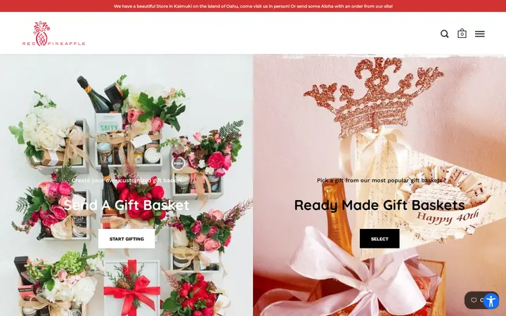 Homepage — Red Pineapple