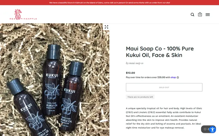/collections/great-gifts-for-guys/products/maui-soap-co-100-pure-kukui-oil-face-skin — Red Pineapple