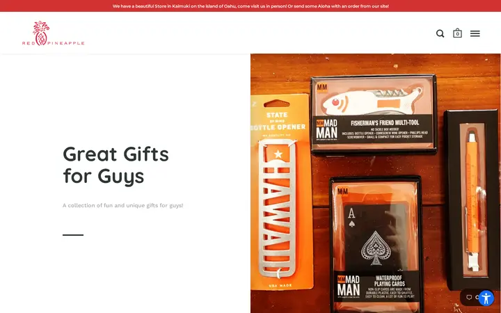 /collections/great-gifts-for-guys — Red Pineapple
