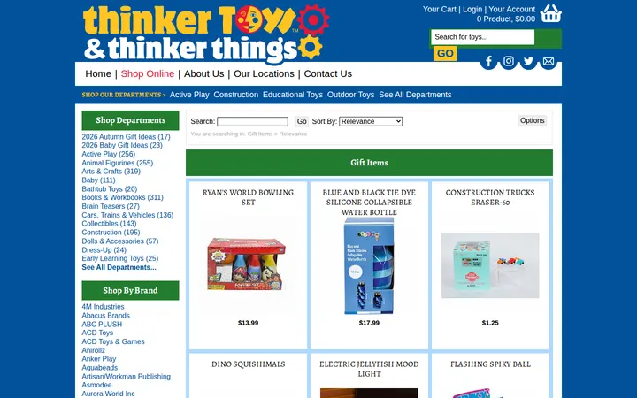 /shop/22/gift-items — Thinker Toys