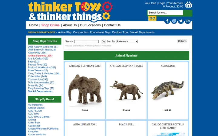 /shop/25/animal-figurines — Thinker Toys