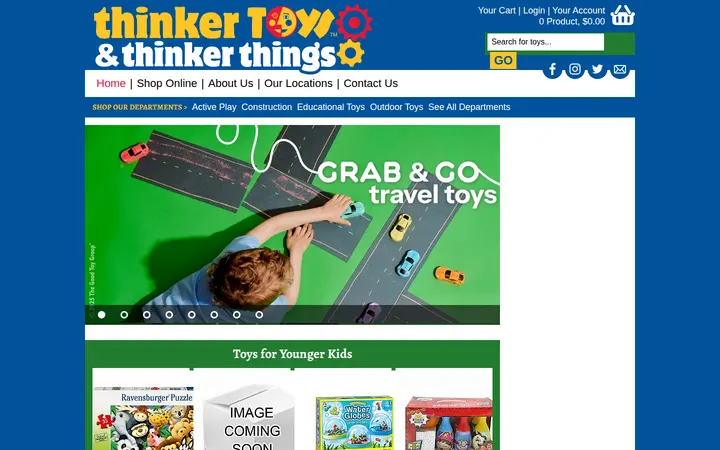 Homepage — Thinker Toys