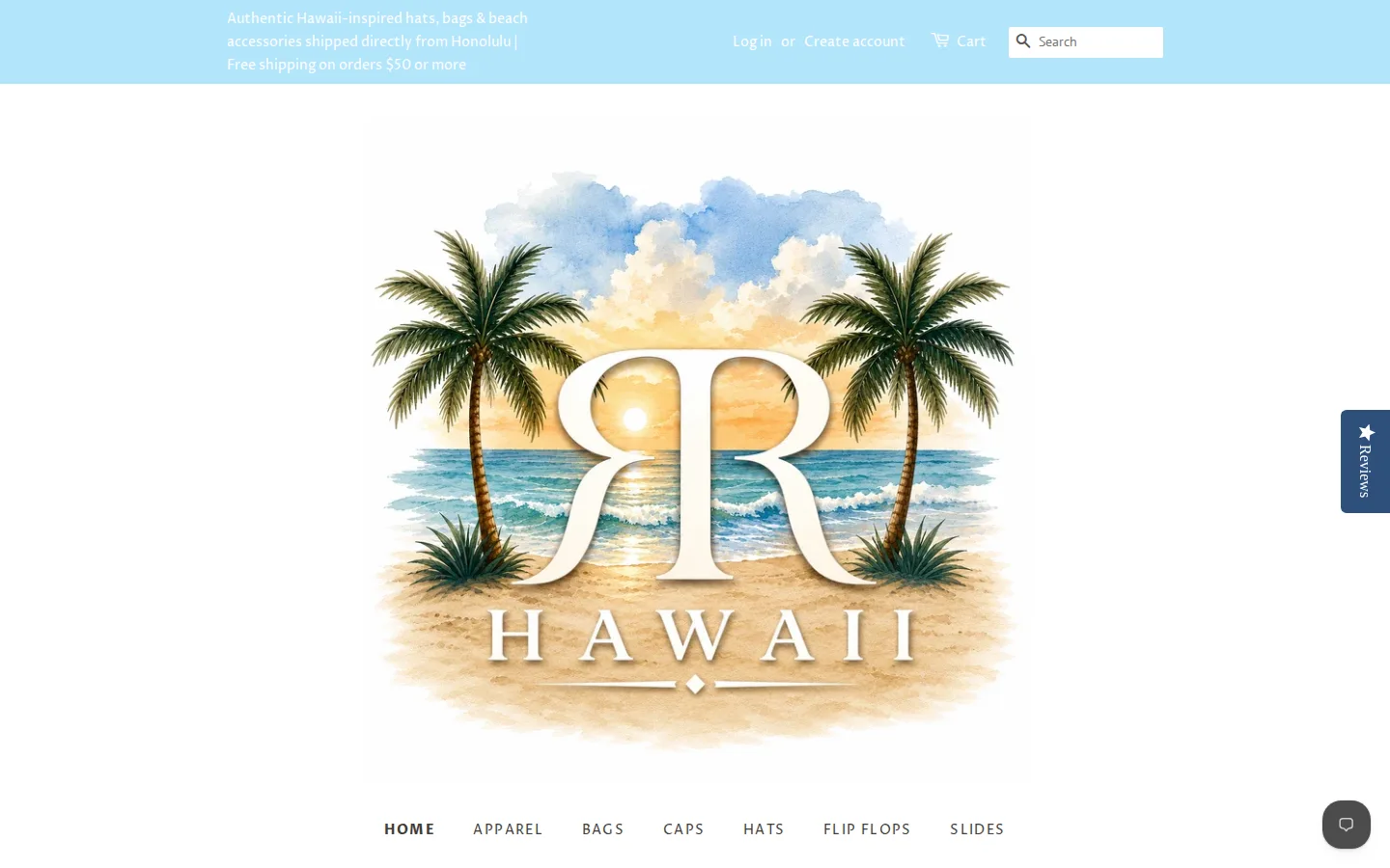 Captured website of R & R Gifts