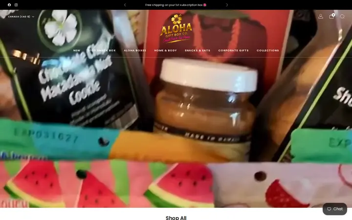 /collections/hawaiian-gifts — Aloha Gift Box Company