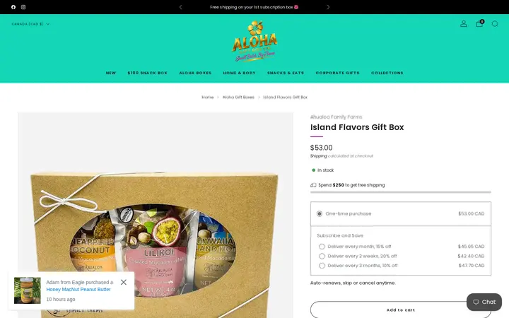 /collections/hawaii-gift-boxes/products/island-flavors-gift-box — Aloha Gift Box Company