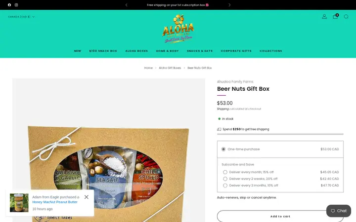 /collections/hawaii-gift-boxes/products/beer-nuts-gift-box — Aloha Gift Box Company