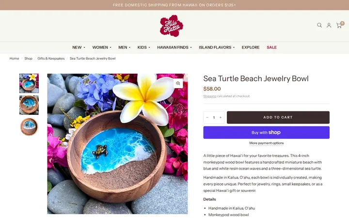 /collections/gifts-keepsakes/products/sea-turtle-beach-jewelry-bowl — Hilo Hattie