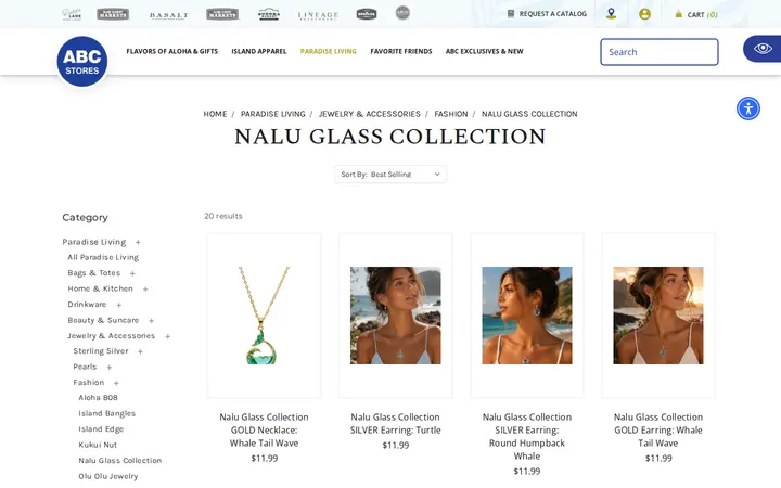 /aloha-jewelry/fashion/nalu-glass-collection — ABC Stores #38