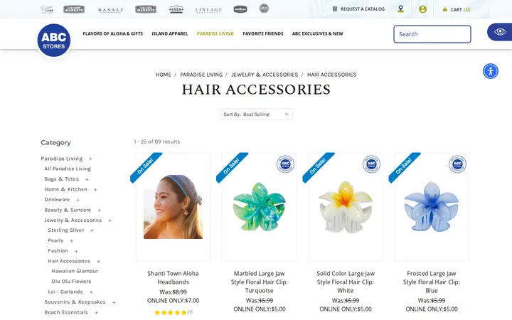 /aloha-jewelry/fashion/hair-accessories — ABC Stores #38