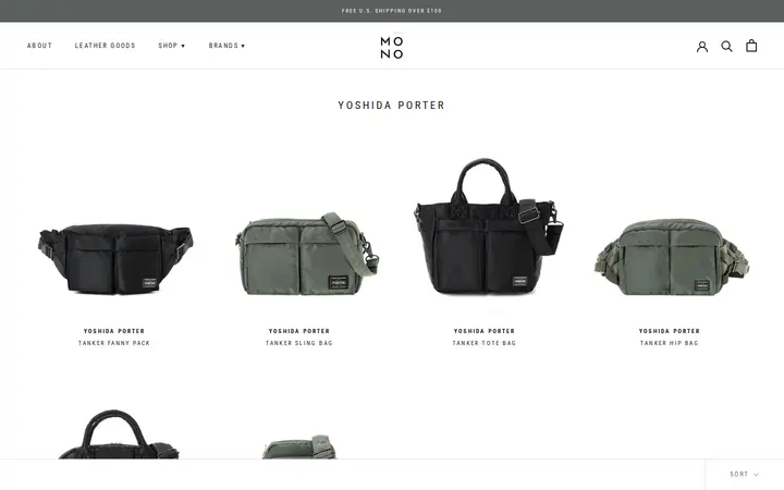 /collections/yoshida-porter — MONO