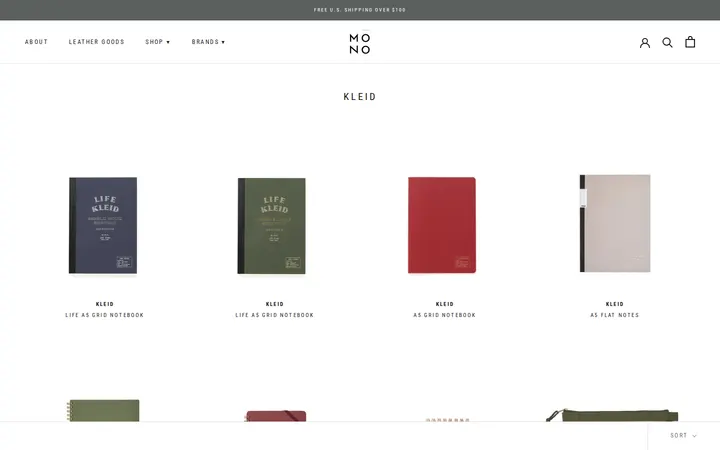 /collections/kleid — MONO
