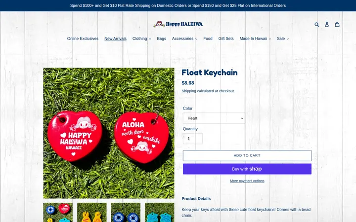 /collections/new-arrivals/products/float-keychain — Happy Haleiwa Waikiki