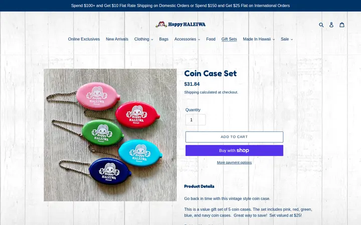 /collections/gift-sets/products/coin-case-set — Happy Haleiwa Waikiki