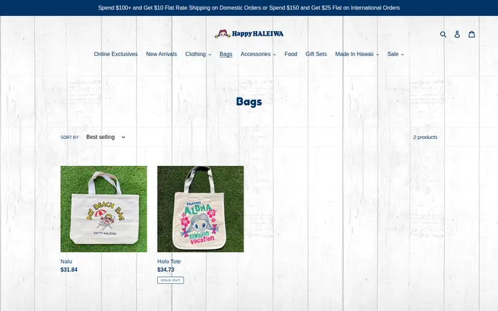 /collections/bag — Happy Haleiwa Waikiki