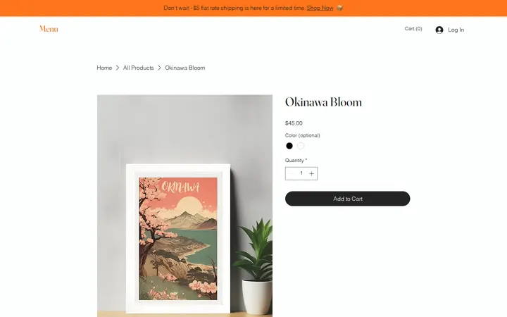 /product-page/okinawa-bloom — Pono Prints Plated