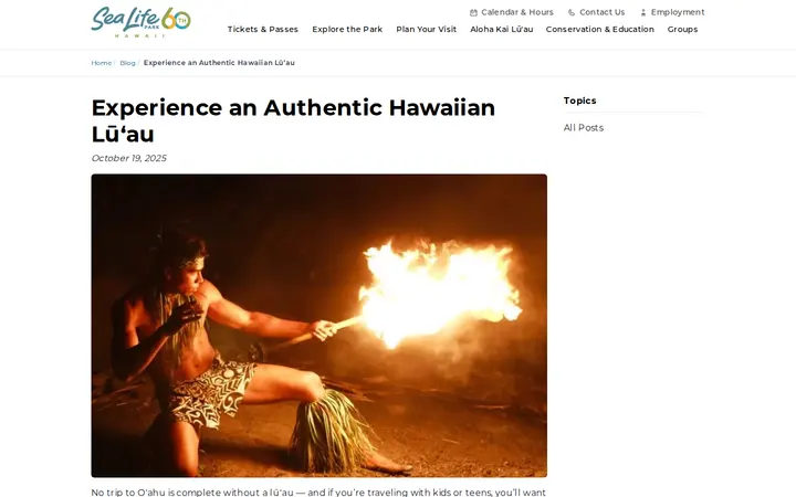 /blog/experience-an-authentic-hawaiian-lau — Sea Life Park Hawaii