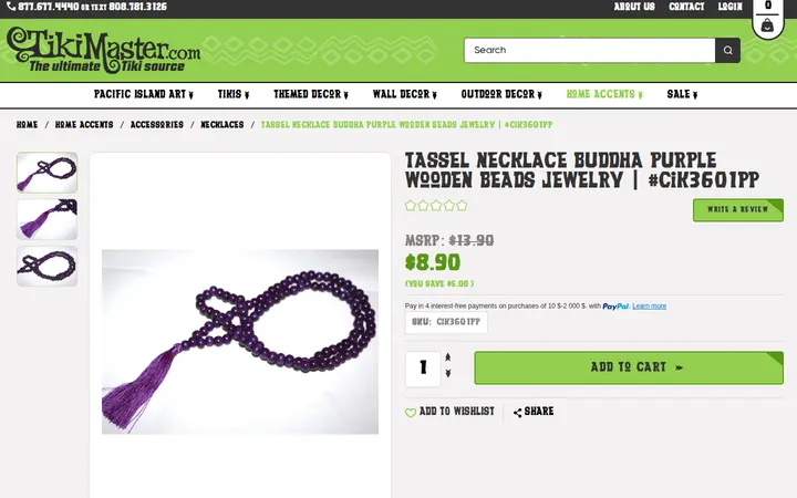 /tassel-necklace-buddha-purple-wooden-beads-jewelry-cik3601pp — TikiMaster.com