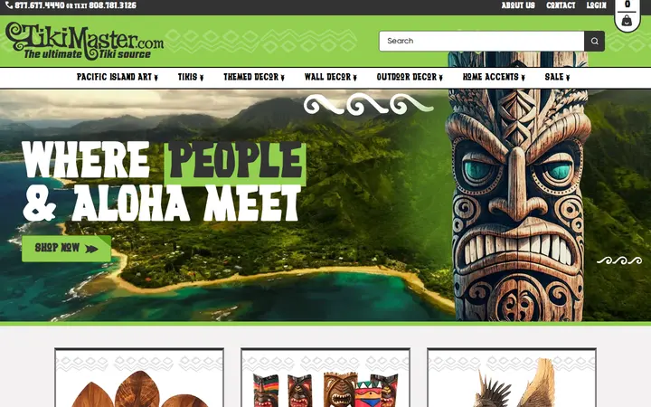 Homepage — TikiMaster.com