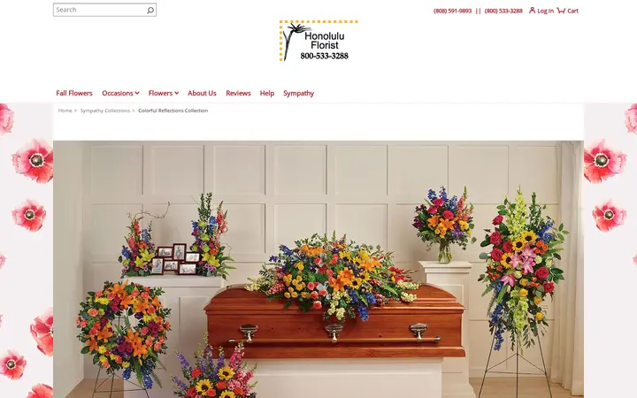 /sympathy-collections/colorful-reflections-collection/cat9490003 — Honolulu Florist