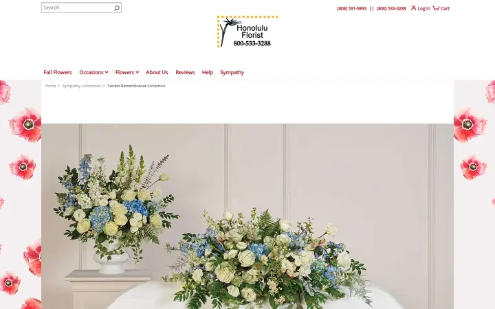 /sympathy-collections/tender-remembrance-collection/cat9490008 — Honolulu Florist