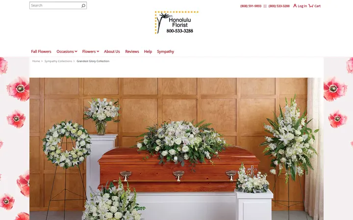 /sympathy-collections/grandest-glory-collection/cat9490005 — Honolulu Florist