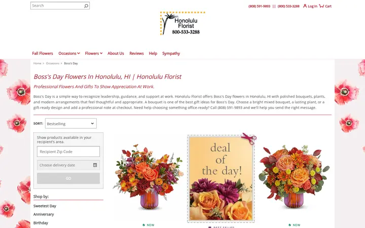 /bosss-day/cat1080015 — Honolulu Florist