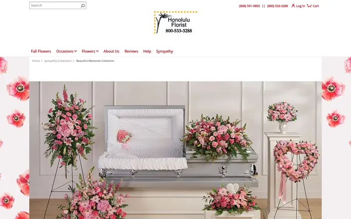 /sympathy-collections/beautiful-memories-collection/cat9490002 — Honolulu Florist