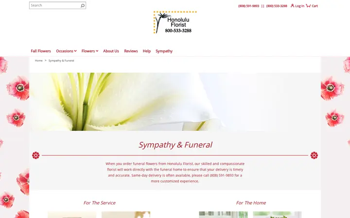 /sympathy — Honolulu Florist