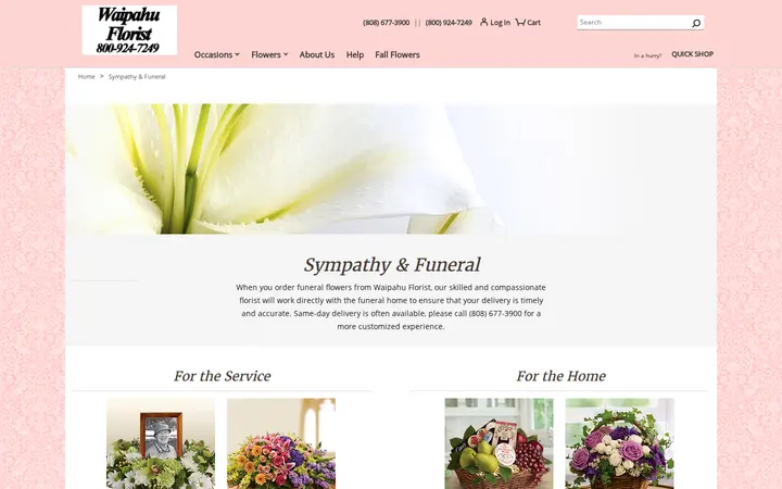 /sympathy — Waipahu Florist