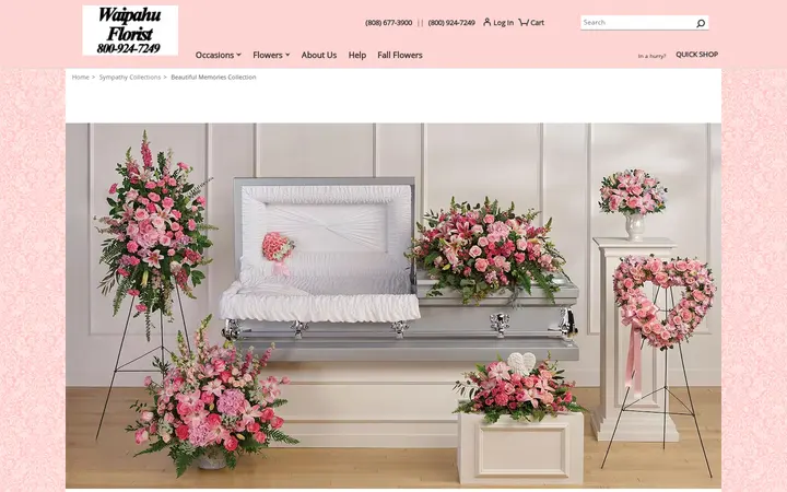 /sympathy-collections/beautiful-memories-collection/cat9490002 — Waipahu Florist