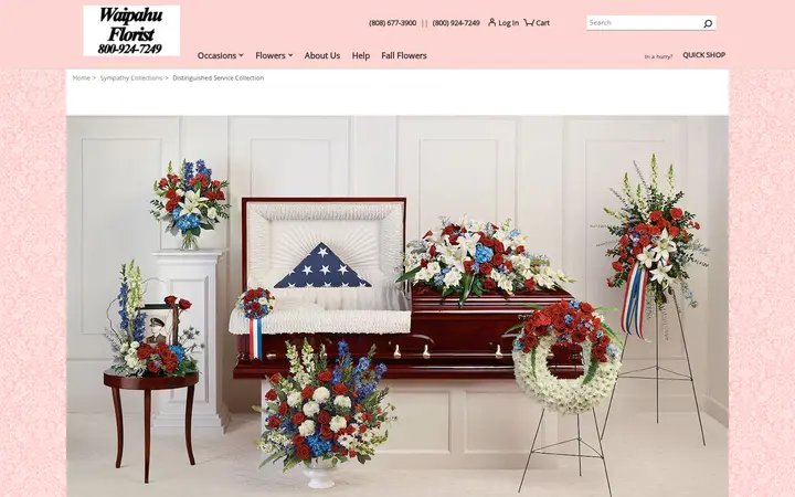 /sympathy-collections/distinguished-service-collection/cat9490004 — Waipahu Florist