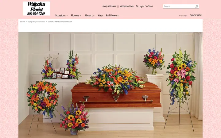 /sympathy-collections/colorful-reflections-collection/cat9490003 — Waipahu Florist