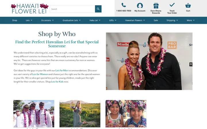 /product-category/shop-by-who — Hawaii Flower Lei