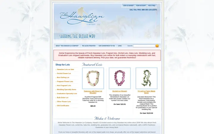 /default.aspx — The Hawaiian Lei Company LLC
