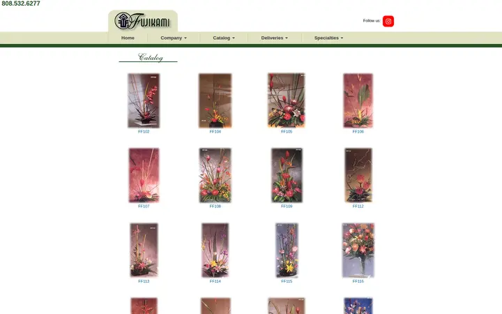 /honolulu-floral-catalog.aspx — Fujikami Florist - Honolulu - Official Site