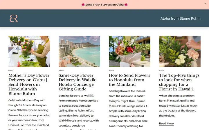 /blume-ruhm-blog/category/Mainland+to+Hawai%27i+Flower+Delivery — Blume Ruhm