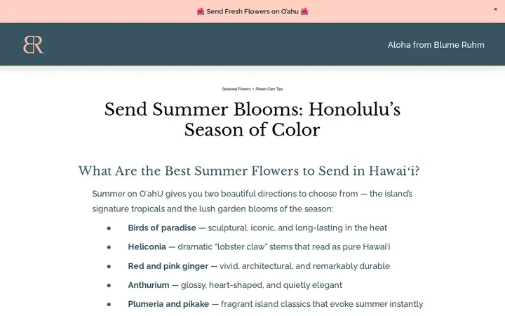 /blume-ruhm-blog/send-summer-blooms-honolulus-season-of-color — Blume Ruhm