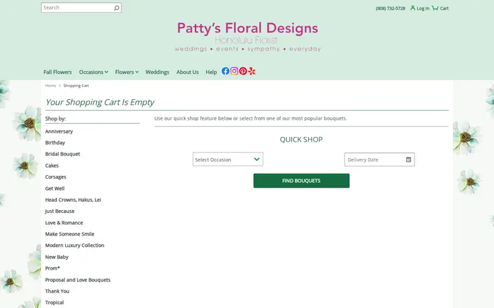 /cart;jsessionid=bi_nkmyFd1cyqEBqqSR8i7L0Z6MAiMwrmDIWOFHC.9b0ad5639bd8736cb9f08bb — Patty's Floral Designs, Inc.