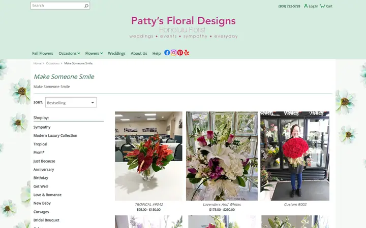 /make-someone-smile/de-305814 — Patty's Floral Designs, Inc.